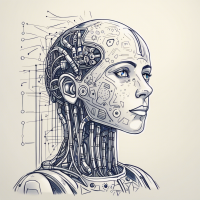 Draw an artificial intelligence