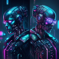Draw an artificial intelligence
